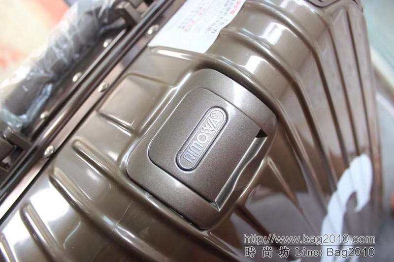 潮牌Suprmem聯名rimowa日默瓦 專櫃雙排萬向靜音飛機輪 航空7系鋁合金 拉箱/拉杆箱 20寸登機箱  xbt1124
